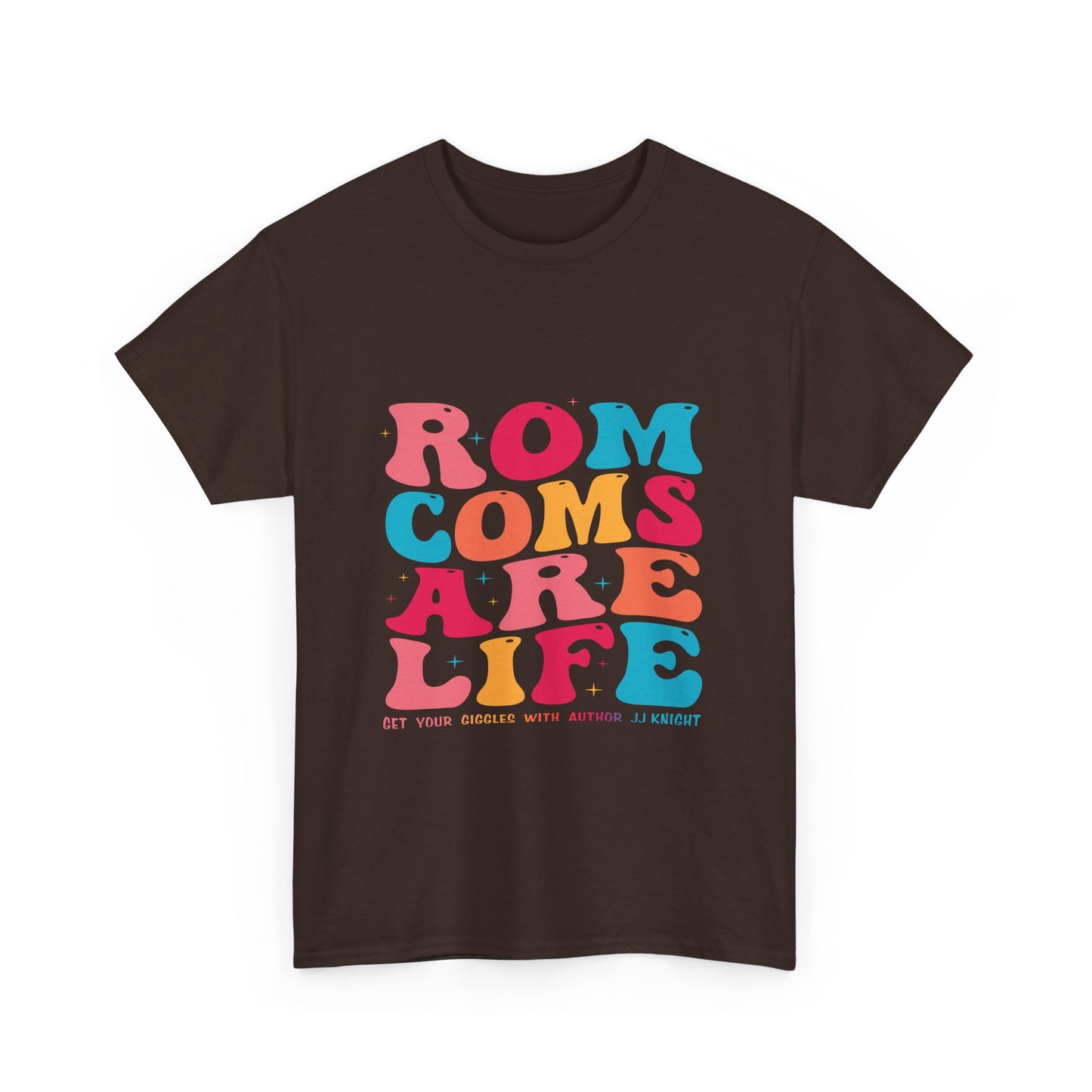 Rom Coms Are Life thick cotton tee