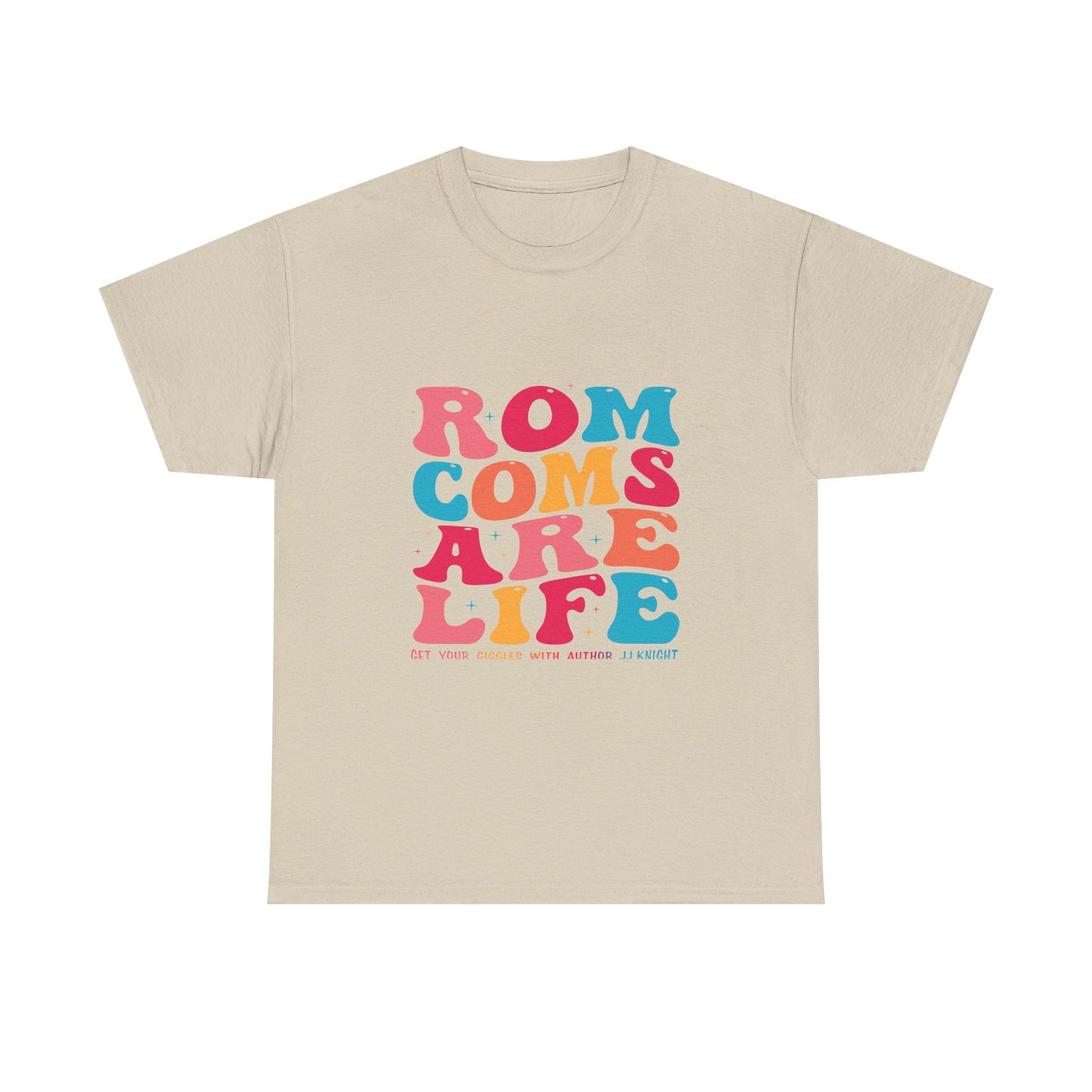 Rom Coms Are Life thick cotton tee