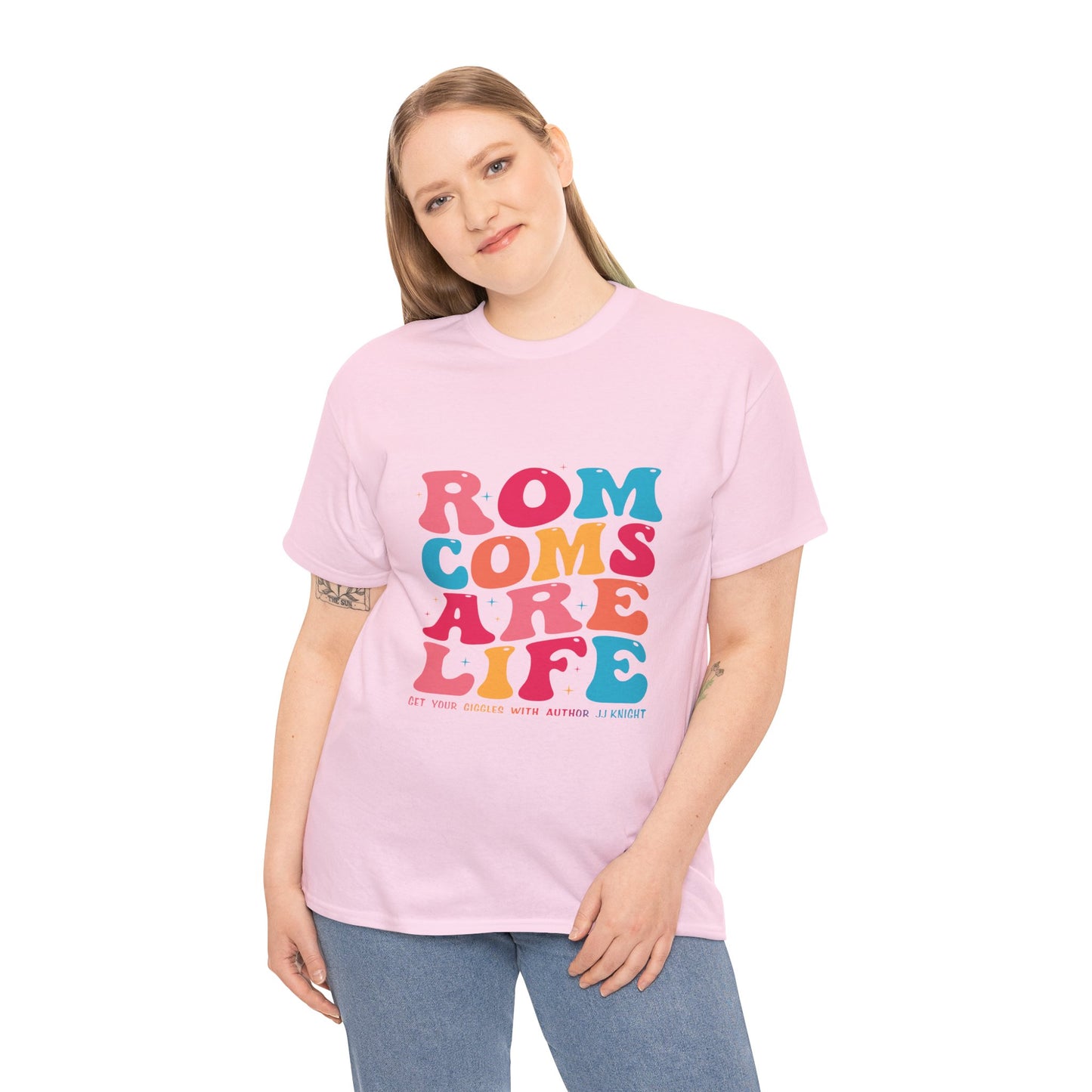 Rom Coms Are Life thick cotton tee