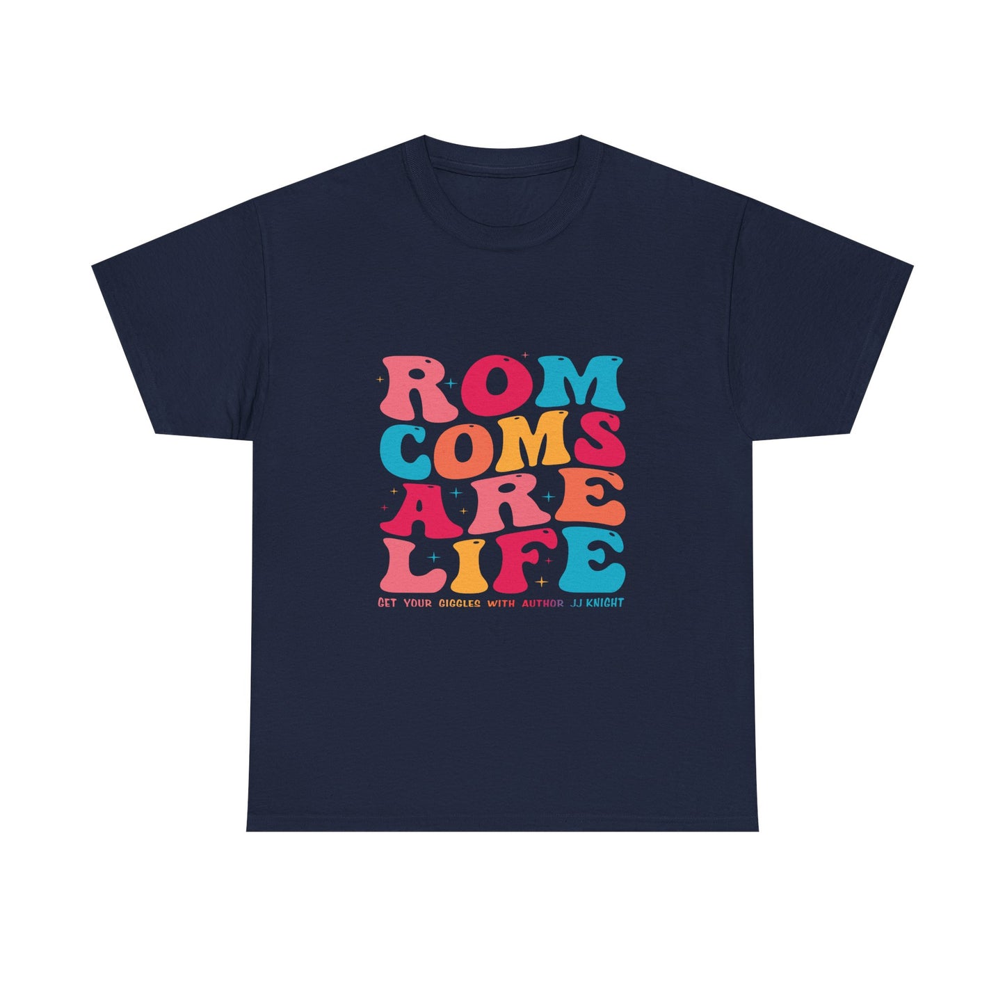 Rom Coms Are Life thick cotton tee