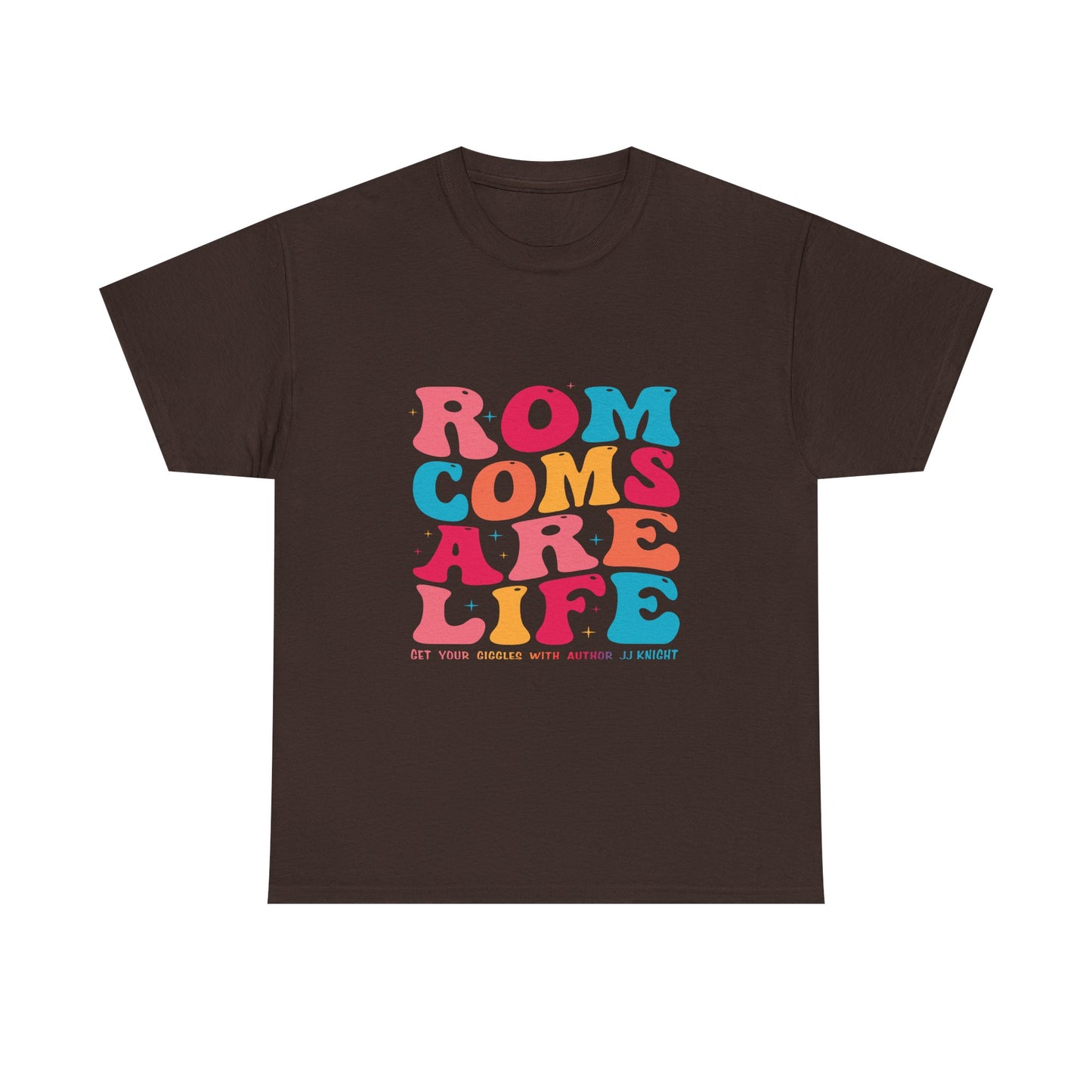 Rom Coms Are Life thick cotton tee