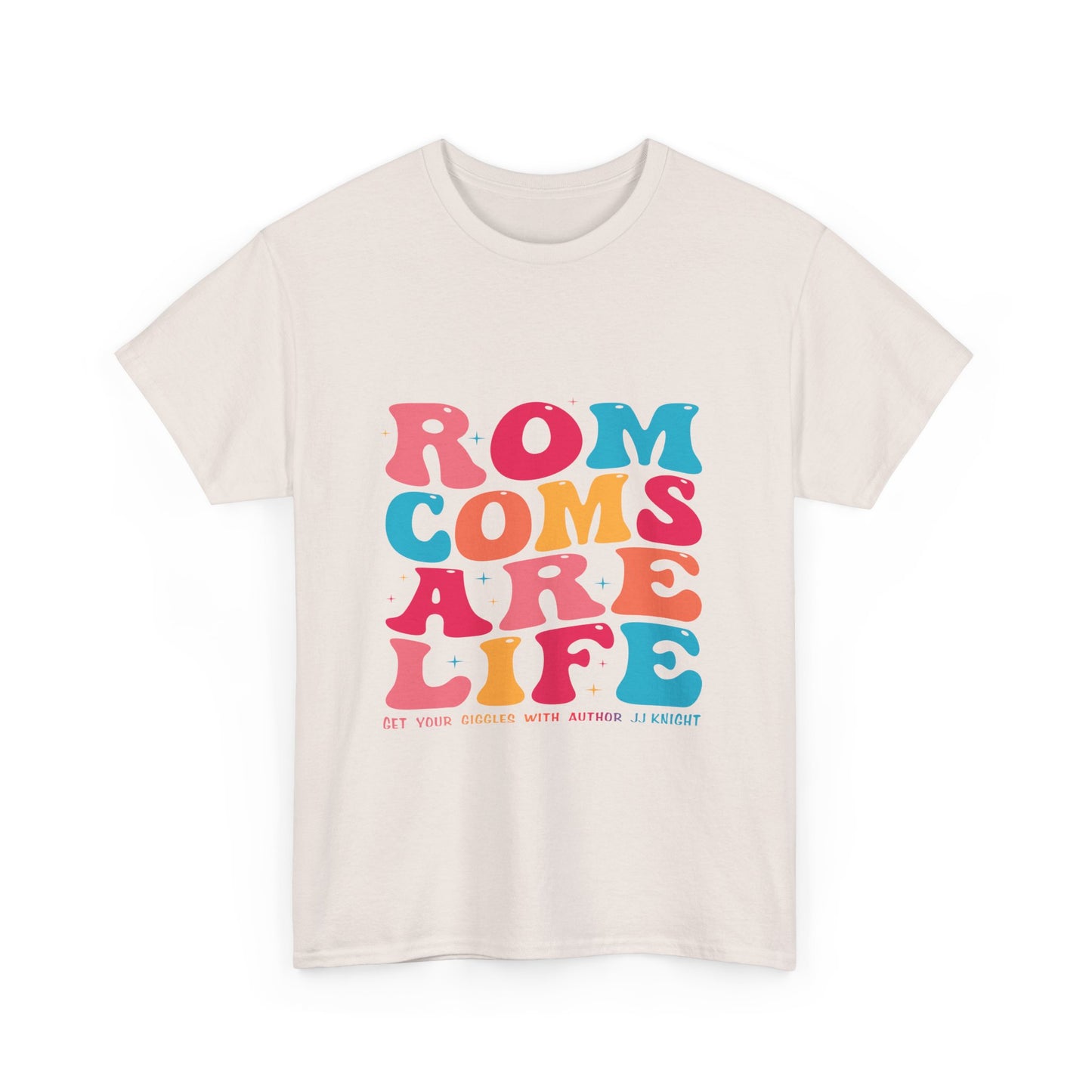 Rom Coms Are Life thick cotton tee