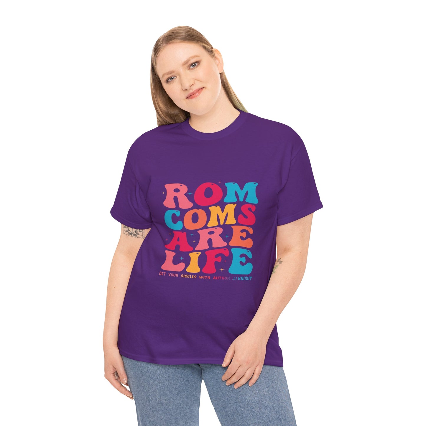 Rom Coms Are Life thick cotton tee