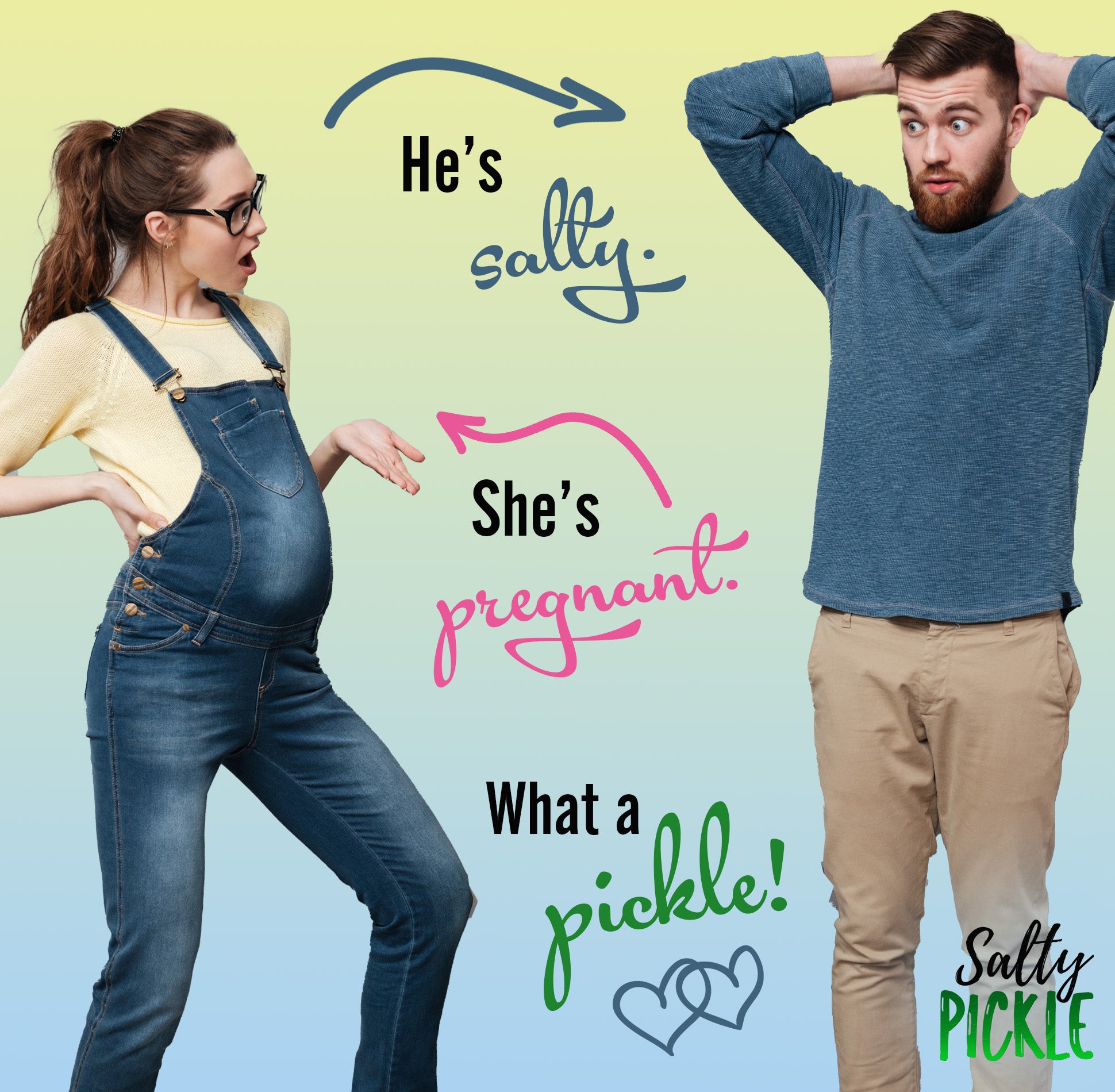 Salty Pickle is a surprise baby romantic comedy by JJ Knigght
