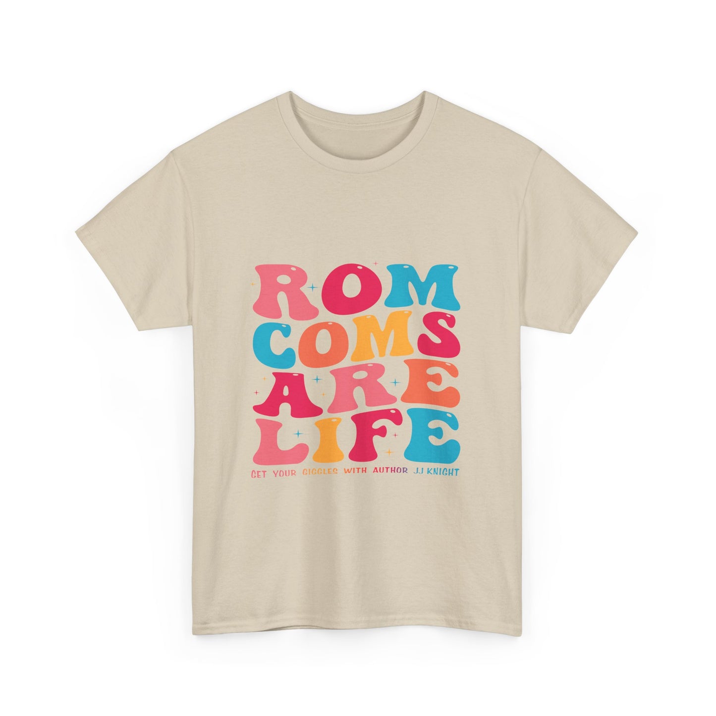 Rom Coms Are Life thick cotton tee
