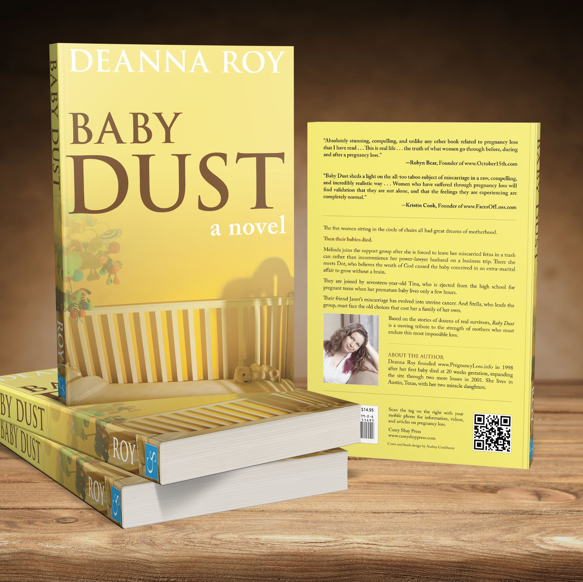 Baby Dust a novel about miscarriage pregnancy loss and stillbirth by Deanna Roy