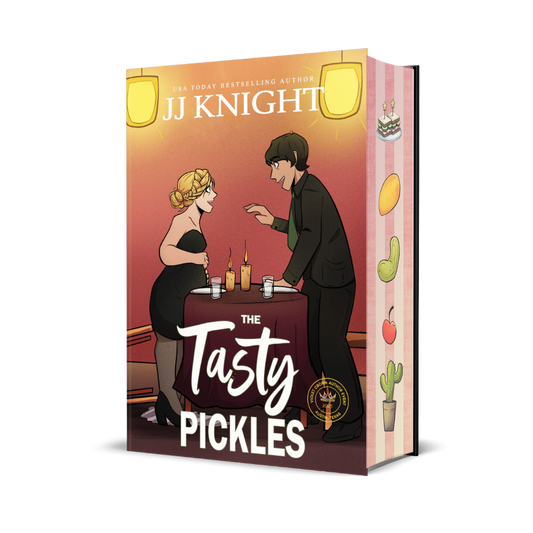 Tasty Pickle three-book omnibus with sprayed edges