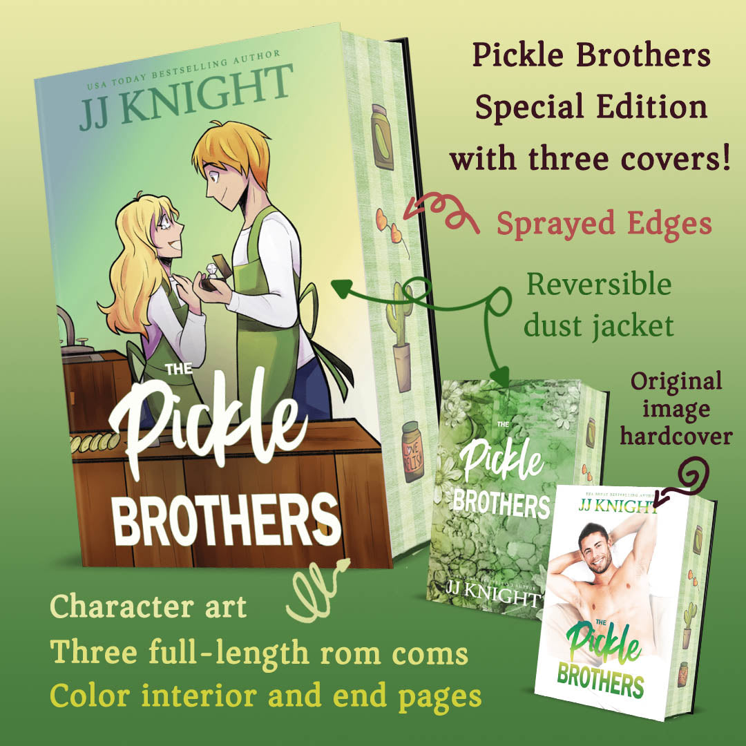 Pickle Brothers special edition sprayed edge omnibus by JJ Knight