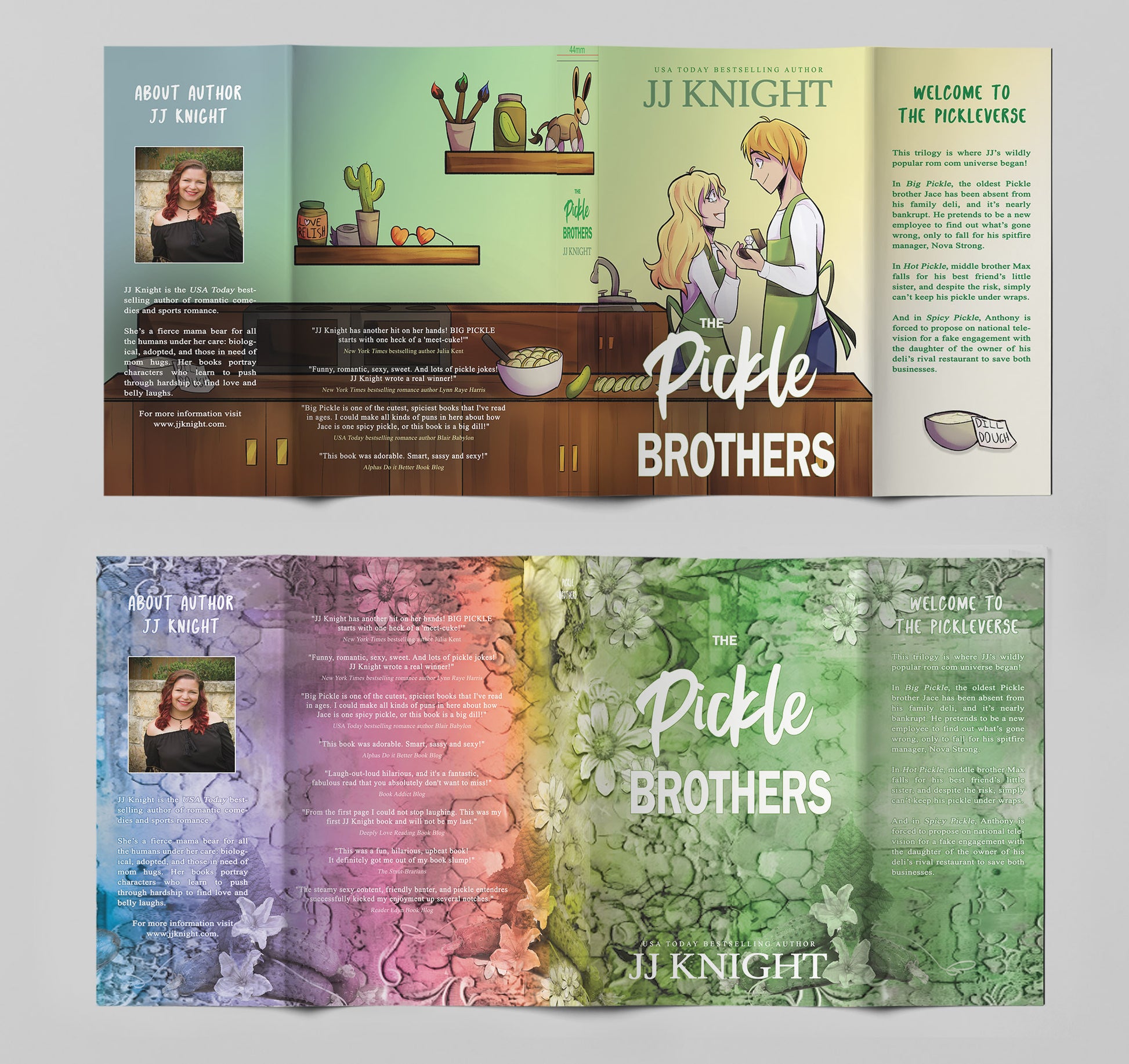Pickle Brothers special edition double sided dust jacket by JJ Knight
