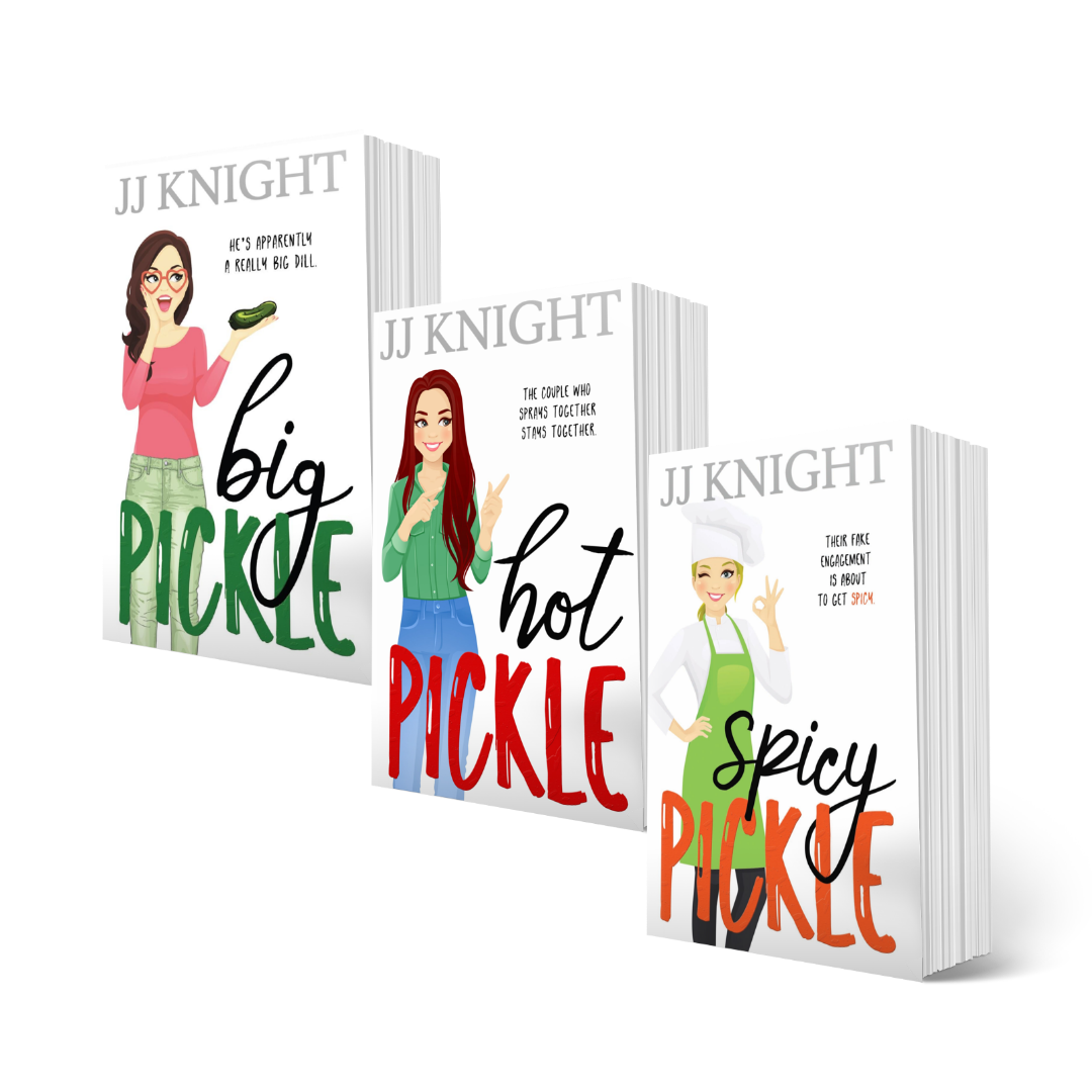 Big Hot and Spicy Pickle paperbacks