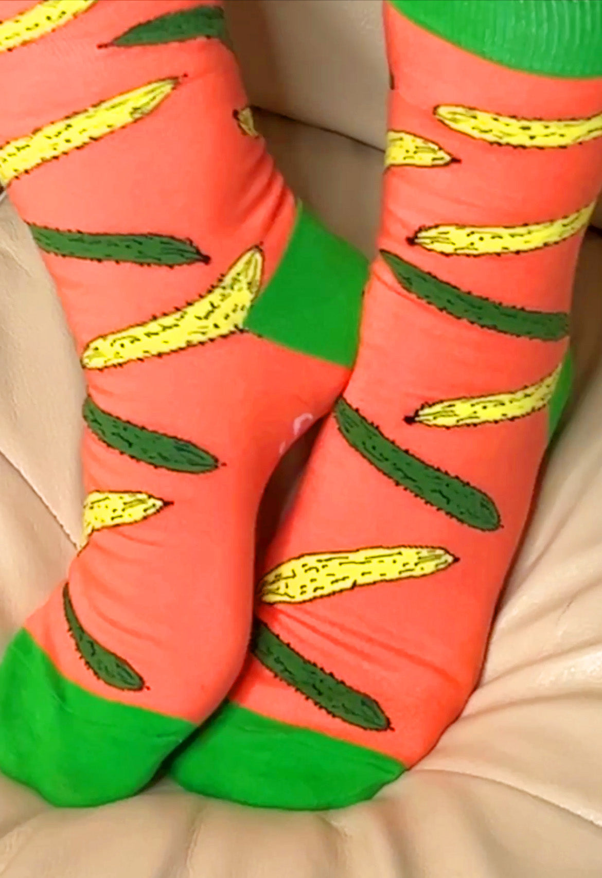 Just a girl who loves pickle crew socks