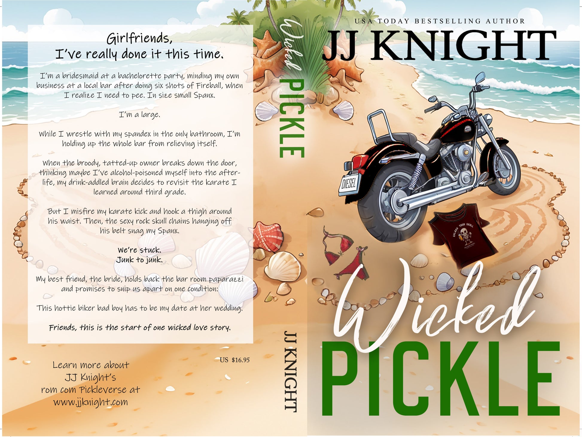 Wicked Pickle biker bar romance book by JJ Knight