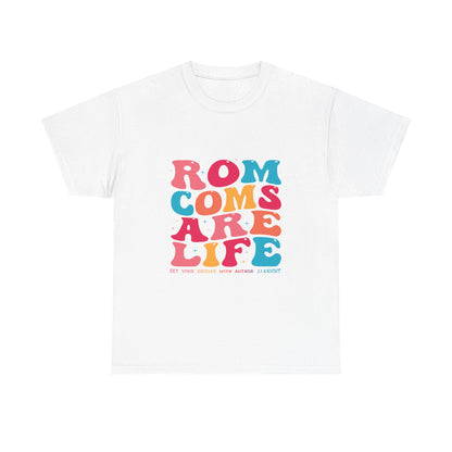 Rom Coms Are Life thick cotton tee