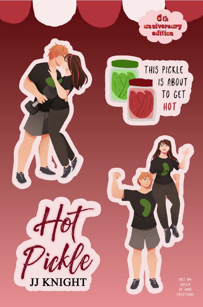 Sticker sheet for Hot Pickle by JJ Knight