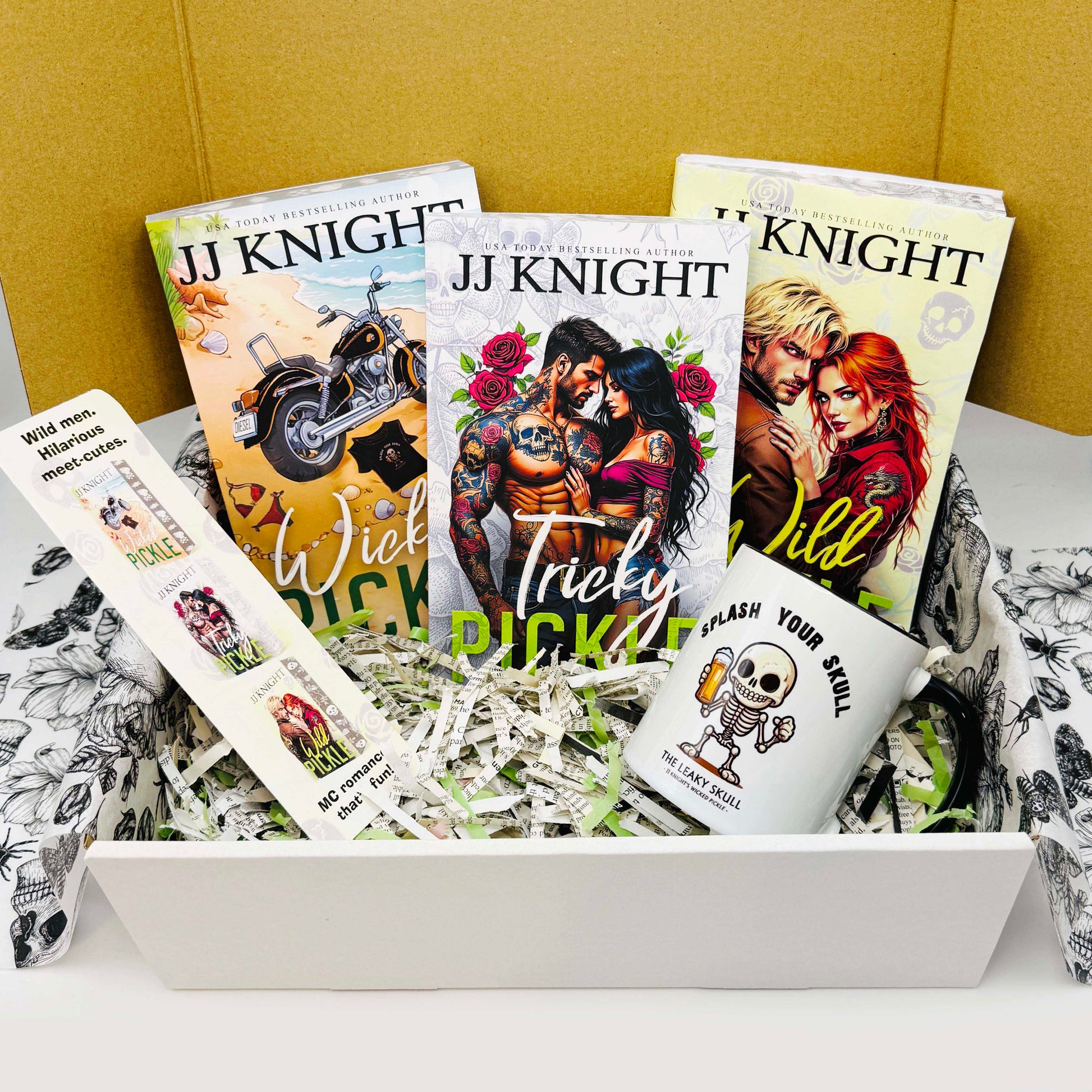 The Wicked Pickle motorcycle club trilogy in paperback by JJ Knight
