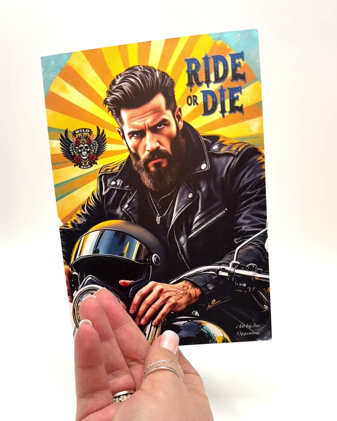 Tricky Pickle MC Club romance novel by JJ Knight in the Pickleverse art card