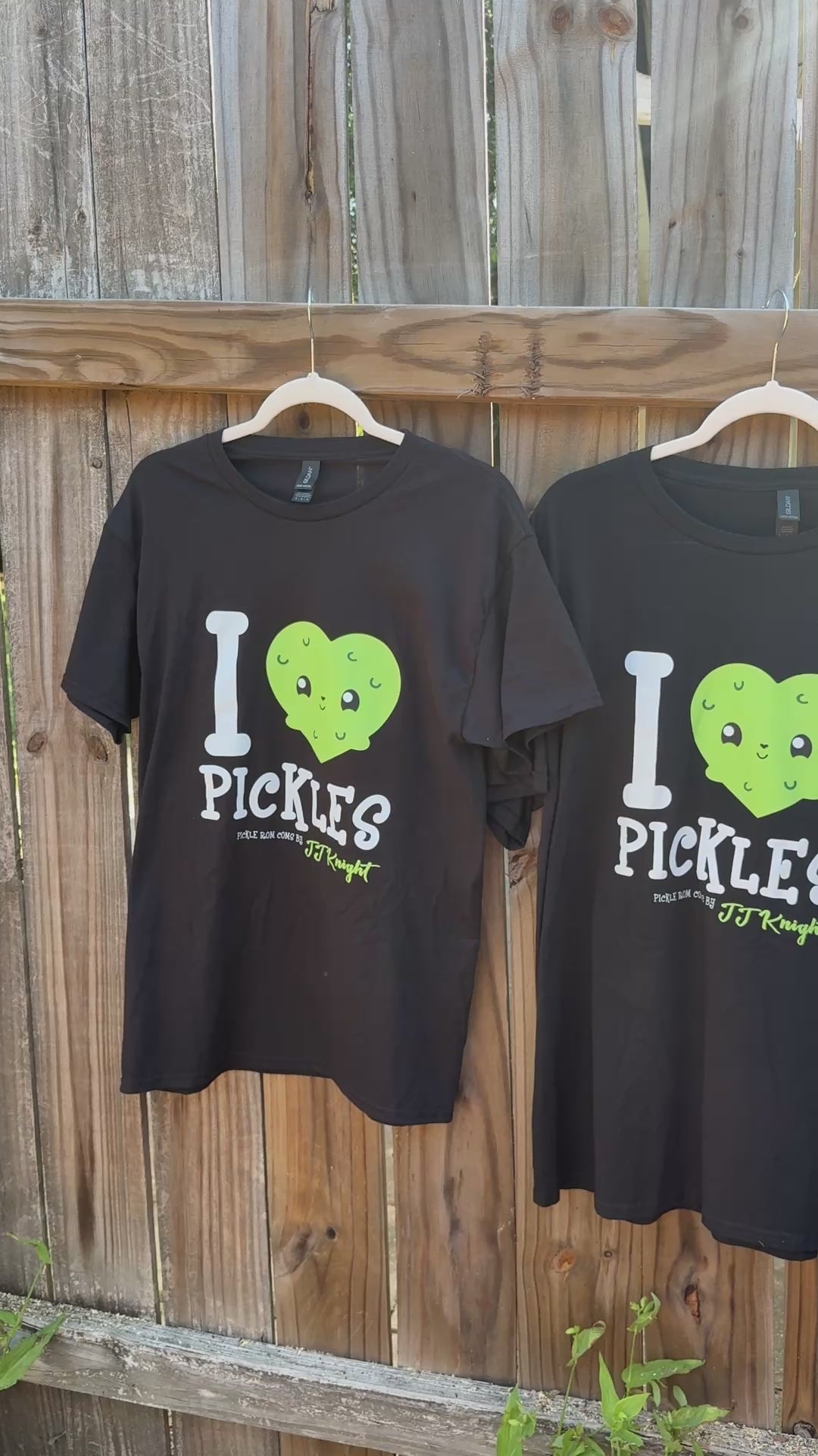 I heart pickles Tshirt by JJ Knight
