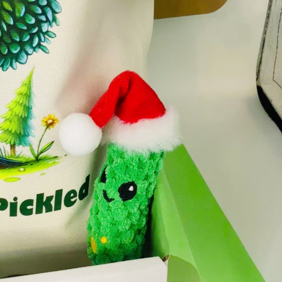 Christmas pickle surprise book boxes by JJ Knight