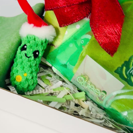 Christmas pickle surprise book boxes by JJ Knight
