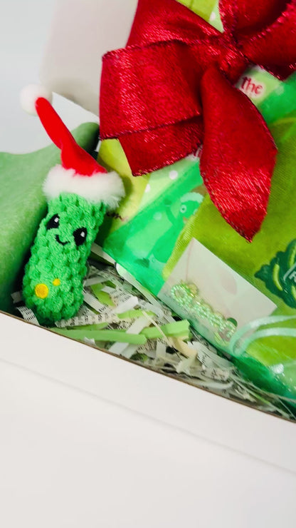Christmas pickle surprise book boxes by JJ Knight