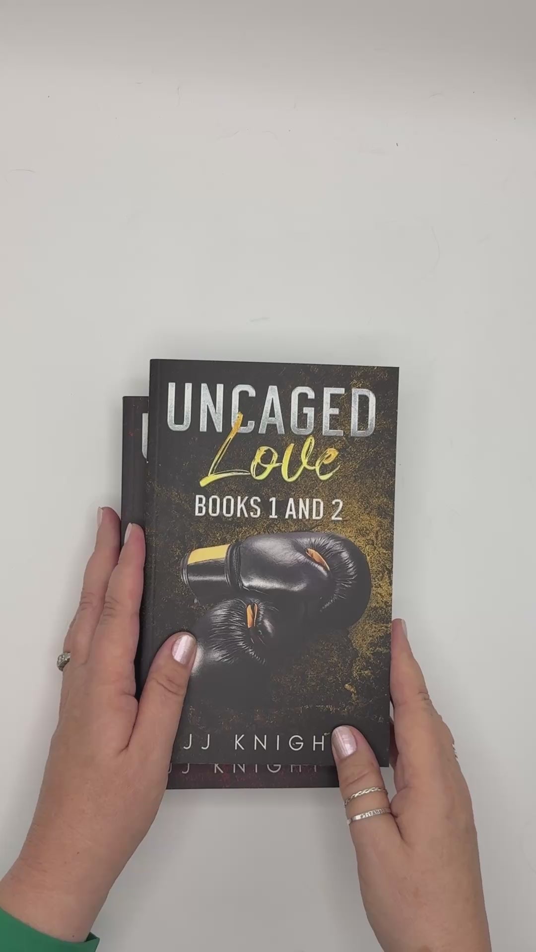 Uncaged Love bestselling sports romance signed paperbacks JJ Knight